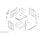 Схема №2 E3422N0 MEGA 3422N с изображением Панель управления для электропечи Bosch 00666974