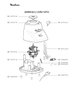 Схема №1 AAW546(1) с изображением Измельчитель для электромиксера Moulinex MS-5975720