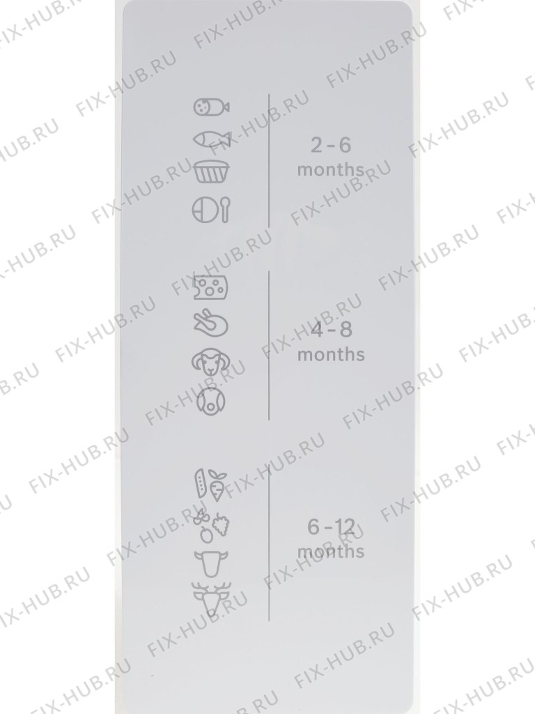 Большое фото - Наклейка для холодильника Bosch 00657294 в гипермаркете Fix-Hub