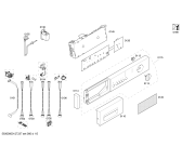 Схема №2 WIS24140GB Logixx 7 с изображением Панель управления для стиральной машины Bosch 00667406