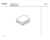 Схема №1 HE24040 с изображением Панель для духового шкафа Siemens 00284805