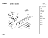 Схема №1 HBN245AEU с изображением Панель для плиты (духовки) Bosch 00287049