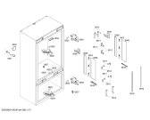 Схема №2 RY491200 с изображением Монтажный набор для холодильника Bosch 00664198