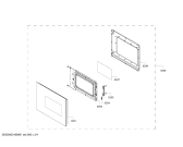 Схема №1 H11WE60S0G с изображением Панель для микроволновки Bosch 11002689