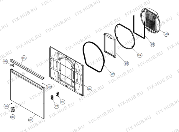 Схема №1 DAM5 (vent) BE   -Titanium #308760816 (900002784, TDC33BE) с изображением Петля (крючок) для стиралки Gorenje 441945