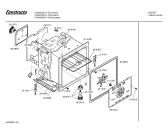 Схема №1 CH24520 с изображением Панель управления для плиты (духовки) Bosch 00299140