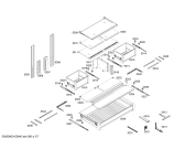 Схема №1 B36ET71SN с изображением Монтажный набор для холодильника Bosch 00700114