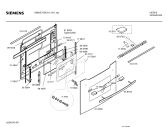 Схема №1 HB66E75SK с изображением Панель управления для духового шкафа Siemens 00369550