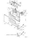 Схема №2 GSI 1360 braun GSI 1360 BR-CH с изображением Панель управления для электропосудомоечной машины Whirlpool 482290301984