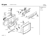 Схема №2 LV529R с изображением Передняя панель для посудомойки Bosch 00288102