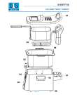 Схема №1 F34522CZ с изображением Обшивка для электротостера DELONGHI LN1214