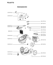 Схема №1 RO4323IA/410 с изображением Крышечка для электропылесоса Rowenta RS-RT3024