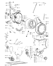 Схема №1 MHWE550WR01 с изображением Ручка (крючок) люка для стиралки Whirlpool 480111103163