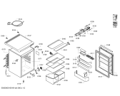 Схема №1 KTR16PW31 с изображением Столешница для холодильной камеры Bosch 00687670