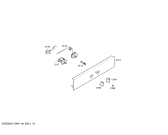 Схема №1 HE1BY55 с изображением Стеклянная полка для электропечи Bosch 00661823
