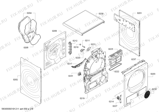 Схема №3 WTW83480 SelfCleaning Condenser с изображением Панель управления для сушилки Bosch 11013881