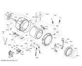Схема №1 WBB24751AU с изображением Модуль управления для стиралки Bosch 00665386