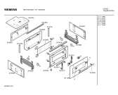 Схема №1 HB91554GB с изображением Панель управления для духового шкафа Siemens 00361513