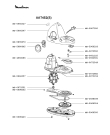 Схема №2 AAT41B(0) с изображением Пружинка для электрокомбайна Moulinex MS-0692691