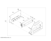 Схема №2 PRL364JDG с изображением Панель для духового шкафа Bosch 00687123