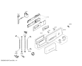 Схема №2 WFO2855FG Maxx WFO 2855 с изображением Панель управления для стиралки Bosch 00445105