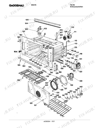 Схема №3 EB378110 с изображением Гайка для духового шкафа Bosch 00323866
