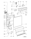 Схема №1 GSF STUTTGART CLAS с изображением Панель для посудомоечной машины Whirlpool 481245371552