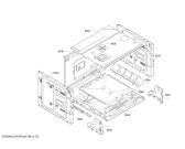 Схема №1 HBC86K753N с изображением Панель управления для электропечи Bosch 00703689