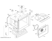 Схема №1 3HB526XI с изображением Фронтальное стекло для электропечи Bosch 00682773