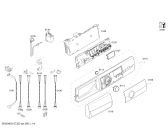 Схема №1 3TS84121X vol.65l 8kg ts8412 с изображением Панель управления для стиралки Bosch 00673049