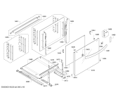 Схема №3 3HB570X с изображением Фронтальное стекло для электропечи Bosch 00683242