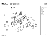 Схема №2 3TS835A TS835 с изображением Кнопка для стиральной машины Bosch 00181750