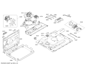 Схема №2 HBN730551 с изображением Панель управления для плиты (духовки) Bosch 00665082