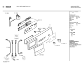 Схема №1 WFL2050FG WFL2050 с изображением Панель управления для стиральной машины Bosch 00356107
