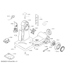 Схема №1 MUMP1000 с изображением Корпус для кухонного измельчителя Bosch 12024522