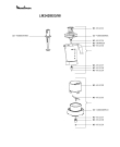 Схема №1 LM2428EG/98 с изображением Элемент корпуса для электромиксера Moulinex SS-4300005912