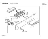 Схема №1 CH12750 с изображением Панель управления для духового шкафа Bosch 00361424