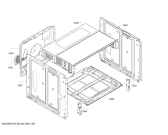 Схема №1 HBA43B222F с изображением Изоляция для электропечи Bosch 00687995