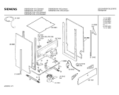 Схема №2 SN59650II с изображением Панель для посудомойки Siemens 00296273