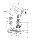 Схема №1 DL 1350 с изображением Дымоход для электровытяжки Whirlpool 481246448068