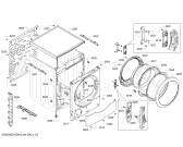 Схема №2 WTVC8330US 800 Series с изображением Дверца Bosch 00684122