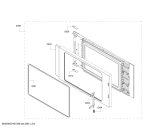 Схема №2 3WM459XD с изображением Дверь для плиты (духовки) Bosch 00770986