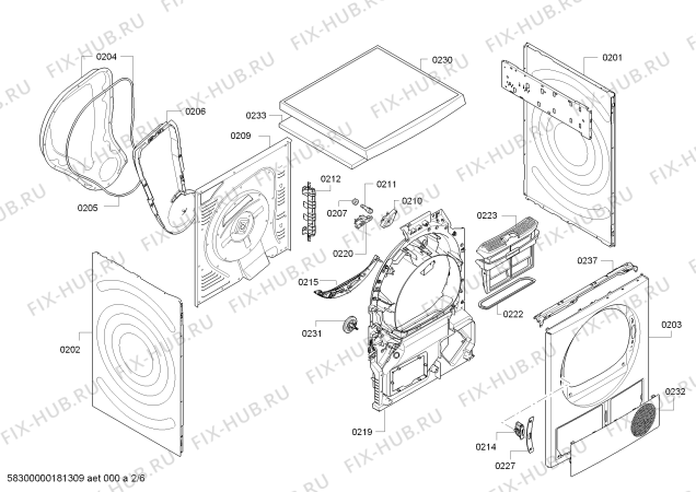 Схема №1 WTY888W9GR SelfCleaning Condenser с изображением Кабель для сушильной машины Siemens 00623920