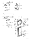 Схема №1 ARC 4178 AL с изображением Дверца для холодильника Whirlpool 481241610528