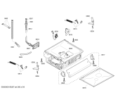 Схема №2 SGS43F62EU с изображением Передняя панель для посудомойки Bosch 00706978