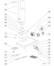 Схема №1 DH1031B/90F HI T4 IX с изображением Моторчик для вентиляции Electrolux 50287506005