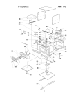 Схема №1 KMB45ARHNA с изображением Запчасть для микроволновой печи Whirlpool 481067012912