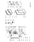 Схема №1 KGA 3001 с изображением Ручка регулировки для холодильной камеры Whirlpool 481228228212