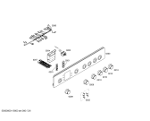 Схема №1 HGD74W255N с изображением Горелка для электропечи Bosch 00498973