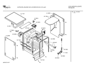 Схема №1 SF2WHN1EU ADP530WS с изображением Передняя панель для посудомойки Bosch 00363060